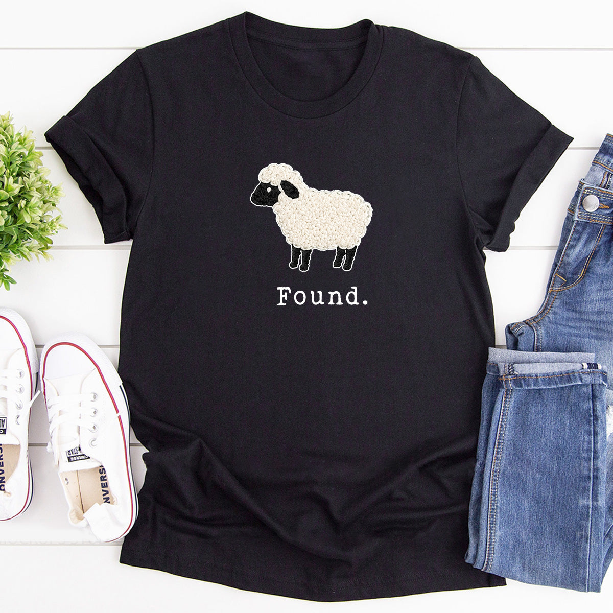 Christian Psalm 23 Lamb -  2D Unisex T-shirt