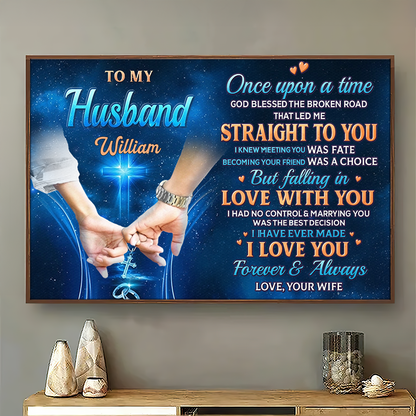 Meeting You Was Fate - Personalized Poster/Canvas