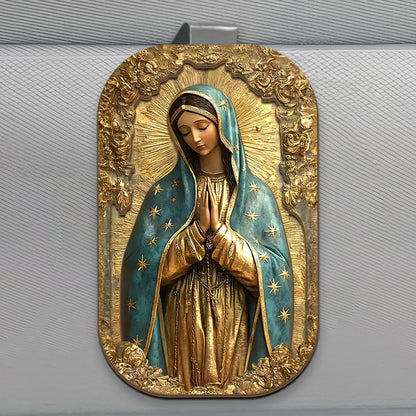 Vintage Style Virgin Mary - Car Visor Clip