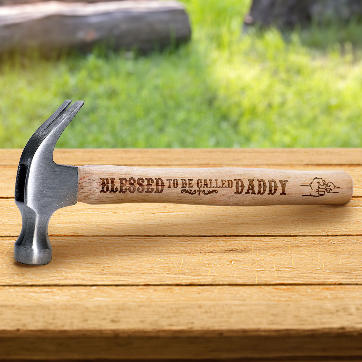 Blessed To Be Called - Personalized Wooden Hammer