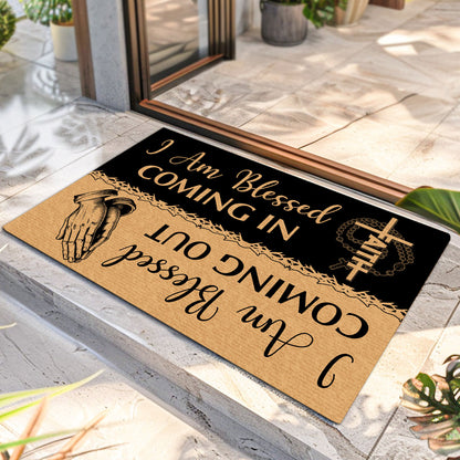 I Am Blessed Coming In - Doormat FCDMLEHA1812M