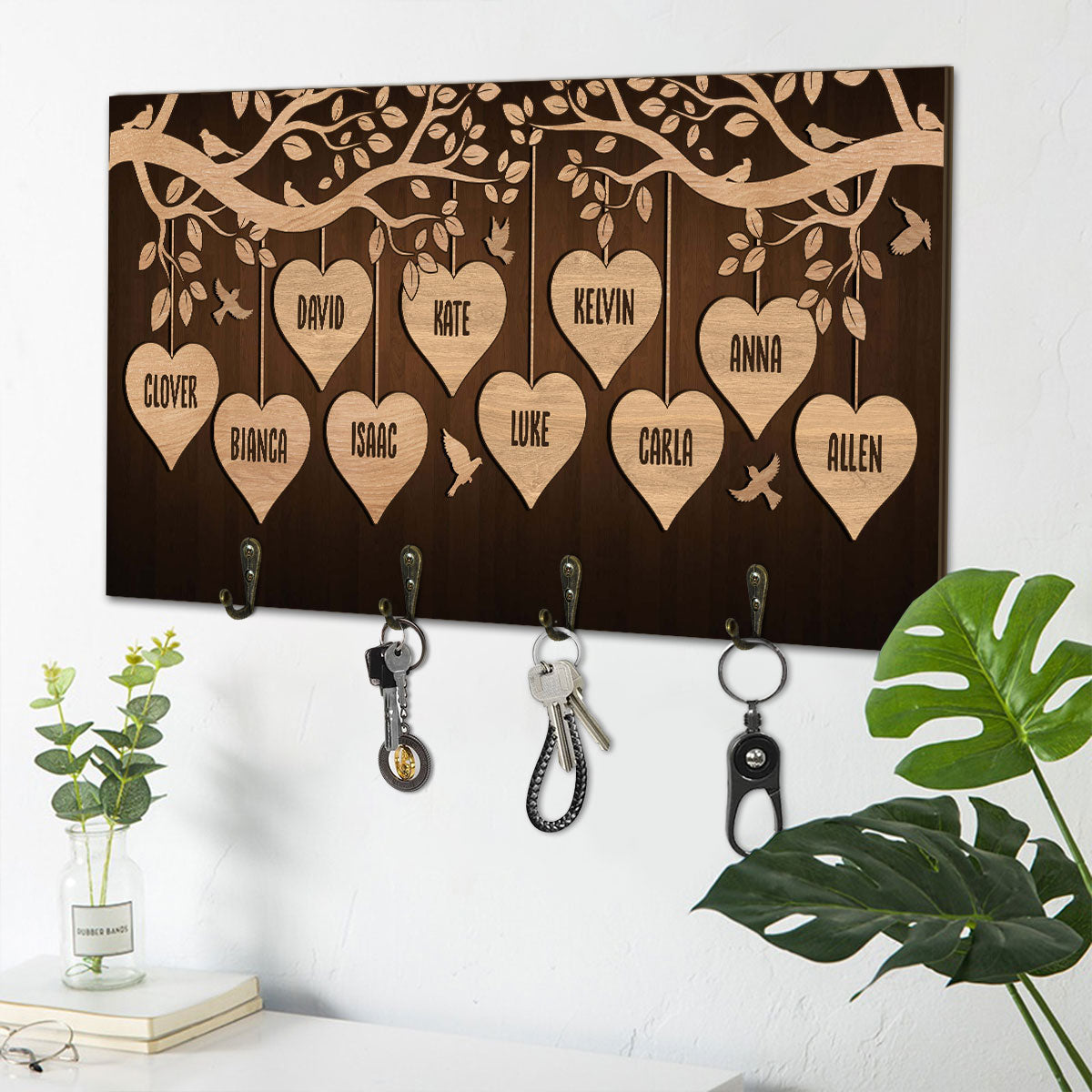 Family - Personalized Key Holder