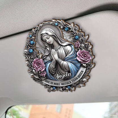 Forever Protected By Mom - Personalized Car Visor Clip