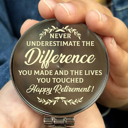 Retirement Tribute - Personalized Compass