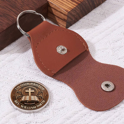 Servant Shepherd Heart Keepsake - Personalized Pocket Hug