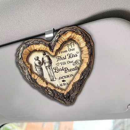 Together Until We Are Stars - Personalized Car Visor Clip
