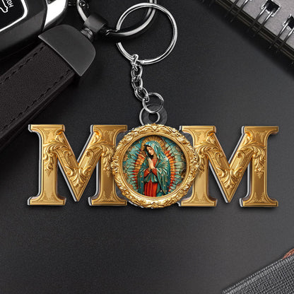 Lady Of Guadalupe Mom - Acrylic Keychain