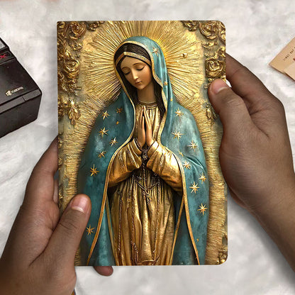 Virgin Mary - Leather Cover Notebook