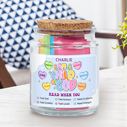 A Child Of God - Personalized Bible Verse Jar For Kids