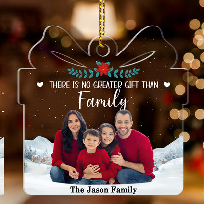 Greatest Christmas Gift Family, Bestie, Coworker - Personalized 1-Side Acrylic Ornament FCACOLETN2822M