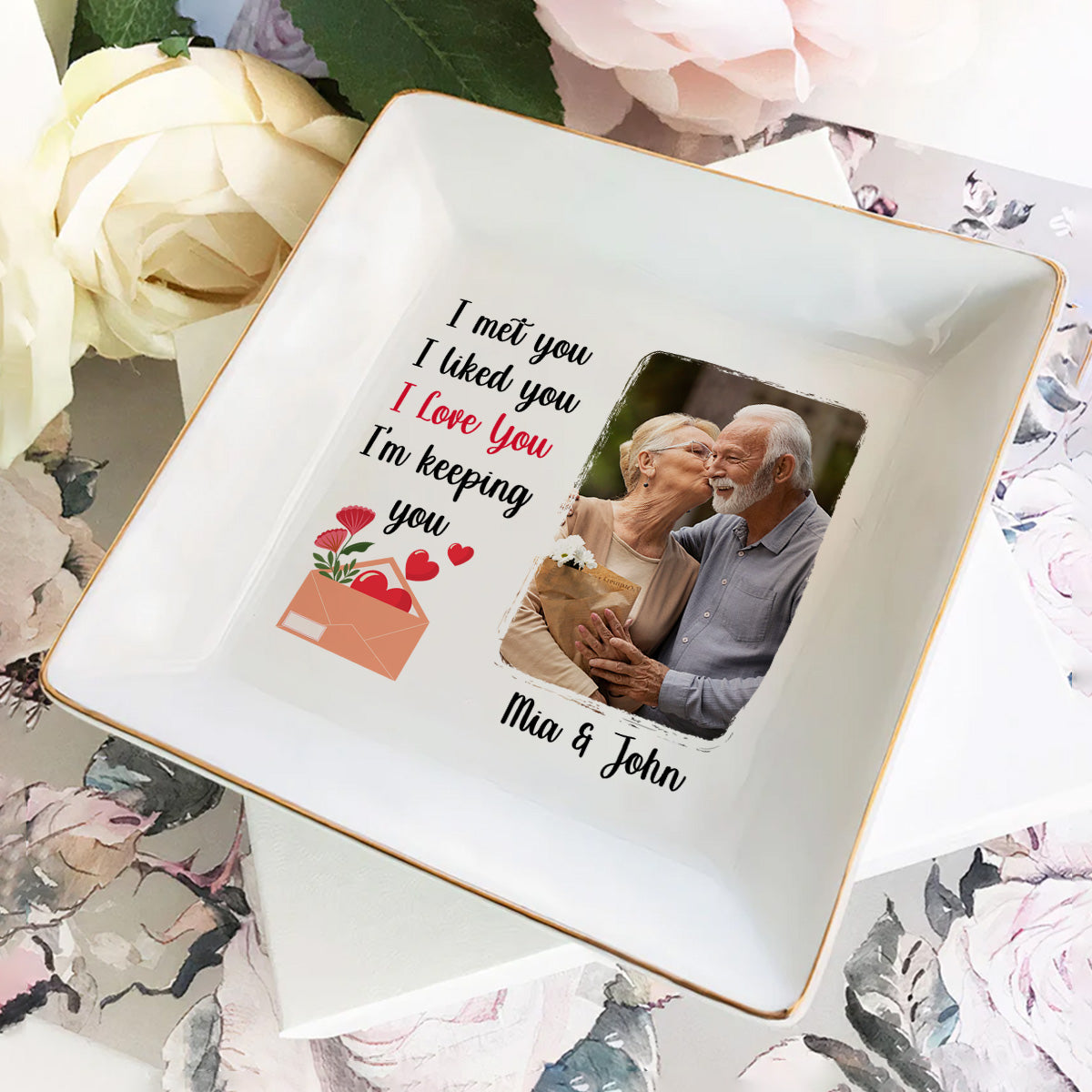 I Met You I Liked You - Personalized Jewelry Dish