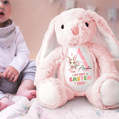 My First Easter - Personalized Stuffed Bunny