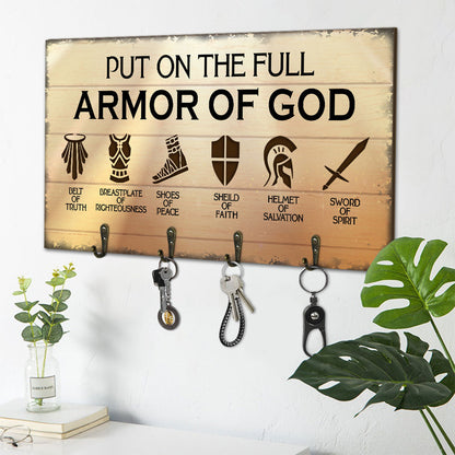 Put On The Full Armor Of God - Key Holder