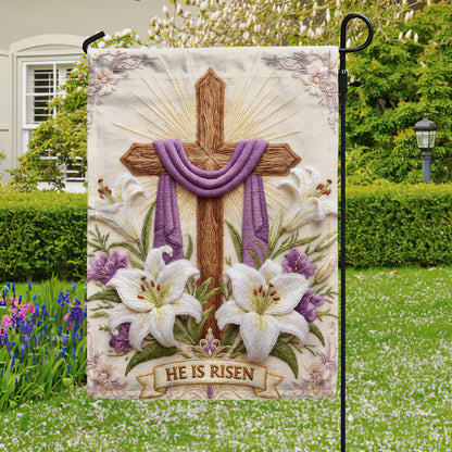 Cross Of Hope - Garden Flag