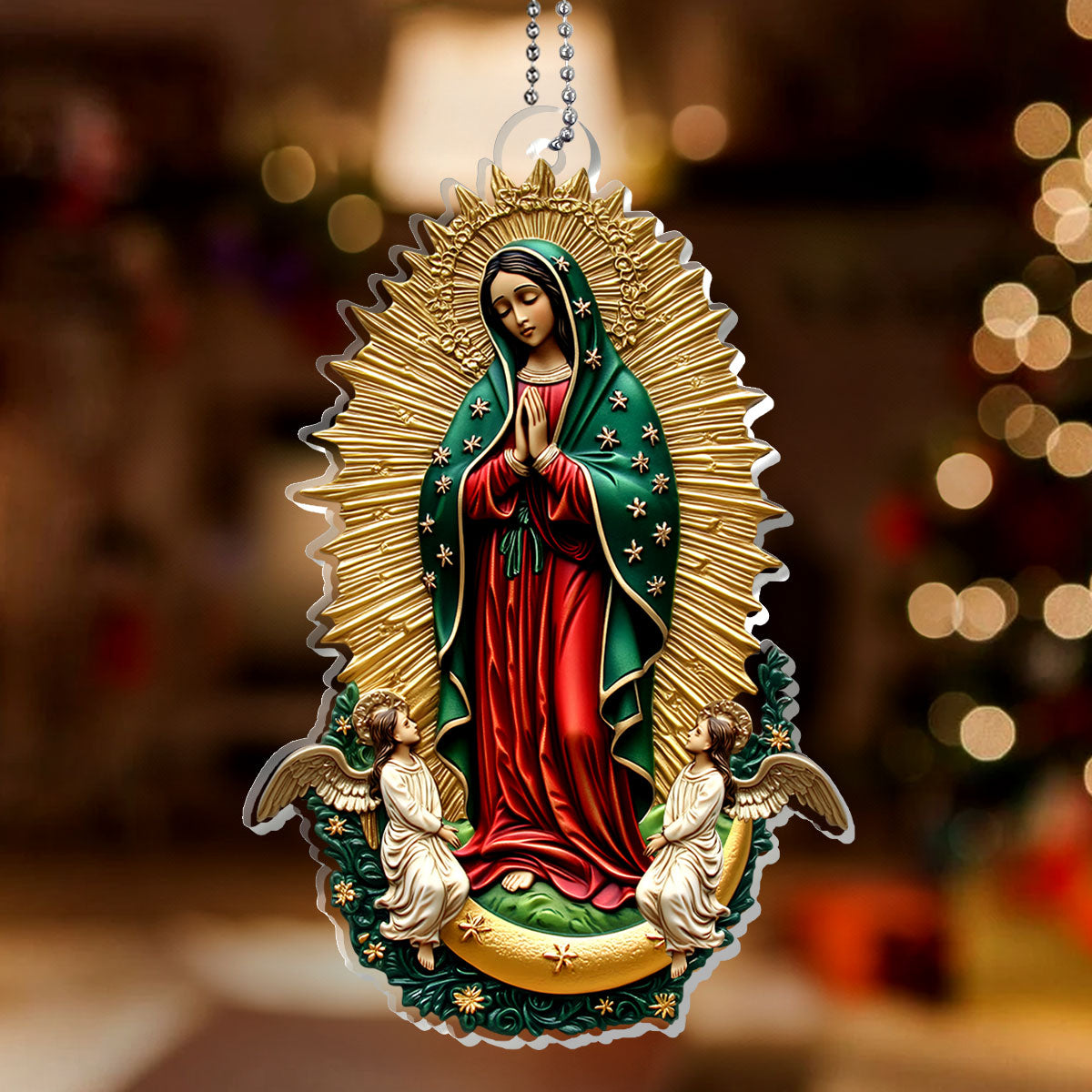 Our Lady Of Guadalupe -  1-Layer Acrylic Ornament