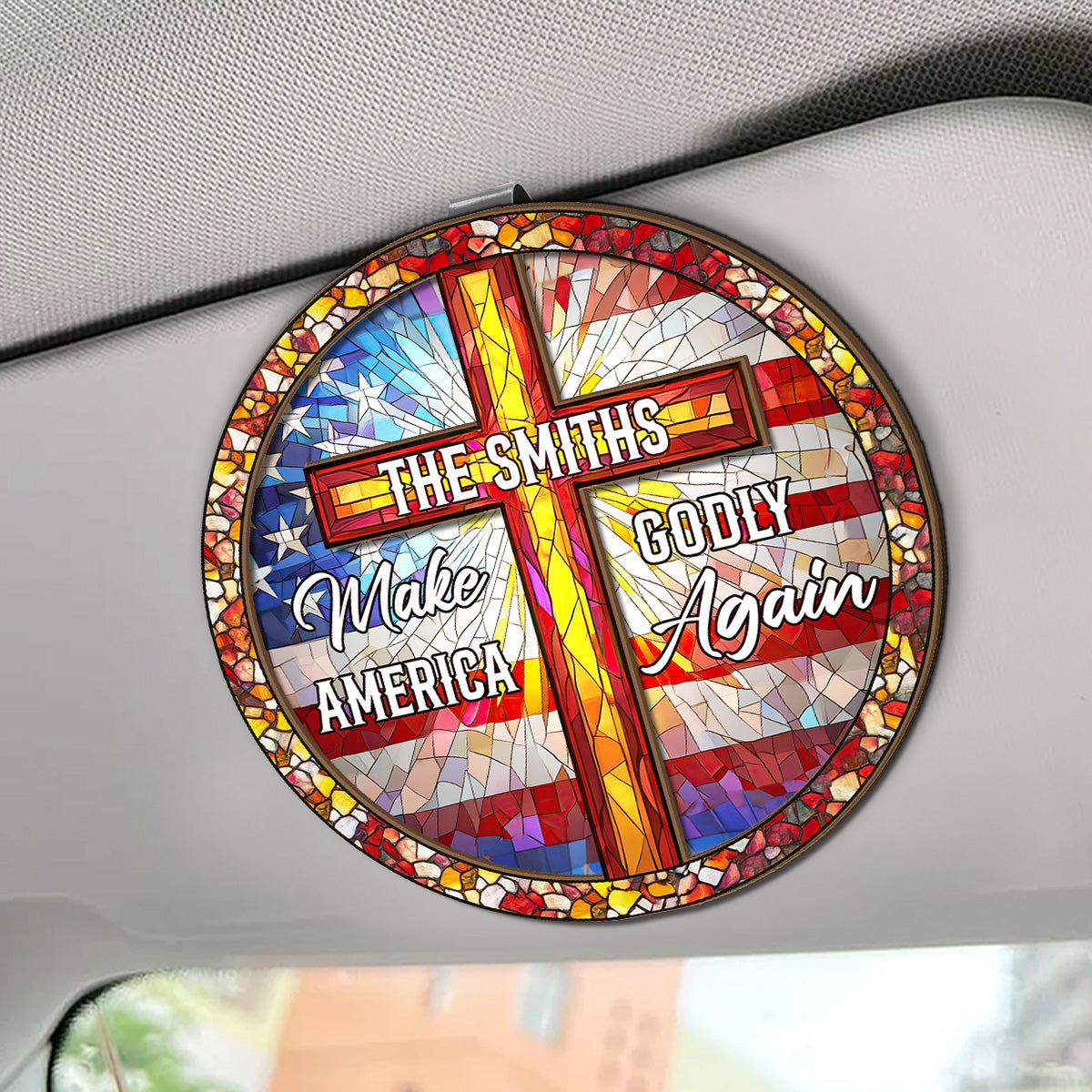 Make America Pray Again - Personalized Car Visor Clip