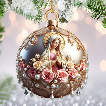 Believe - Personalized 1-Layer Acrylic Ornament