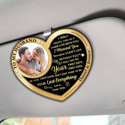 Unshakable Love - Personalized Car Visor Clip