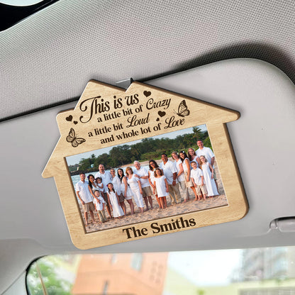 This Is Us - Personalized Car Visor Clip FCCVCLETN1994TA