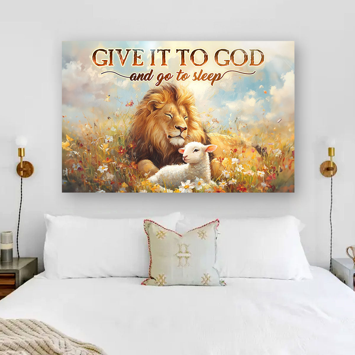 Give It To God And Go To Sleep - Poster FCPTLEHA1688D