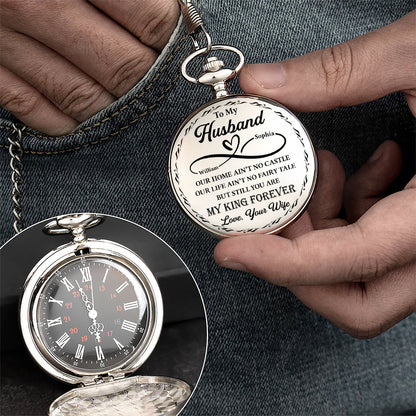 I Was Yours Since The Moment I Saw You - Personalized Pocket Watch