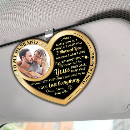 Unshakable Love - Personalized Car Visor Clip