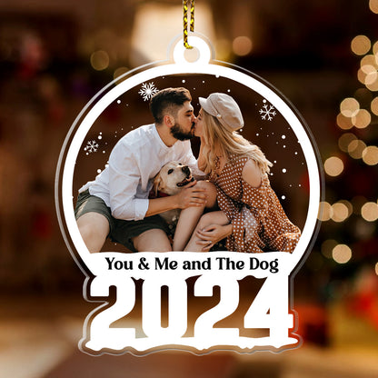 2024 Photo Upload - Personalized 1-Side Acrylic Ornament FCACOLETN2815T