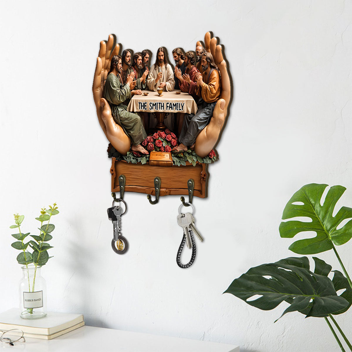 The Last Supper - Personalized Key Holder