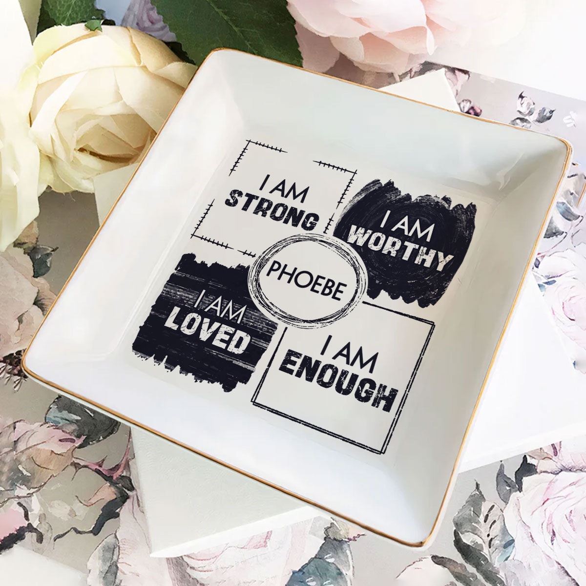 I Am - Personalized Jewelry Dish FCJDNUHA1898L