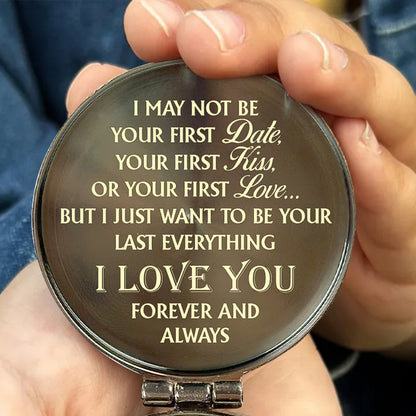Love You Longer Forever - Personalized Compass