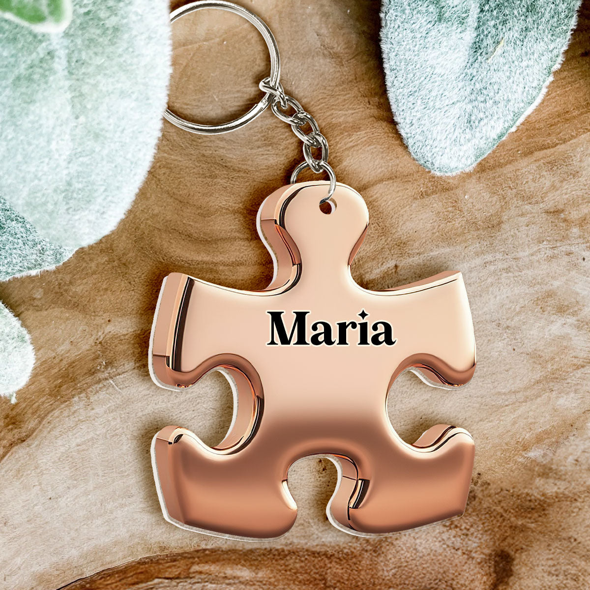 Our Puzz-fect Family - Personalized Acrylic Keychain