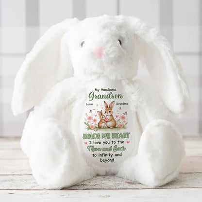 To My Grandkid - Personalized Stuffed Bunny