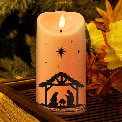 O Holy Night - Flameless LED Candle