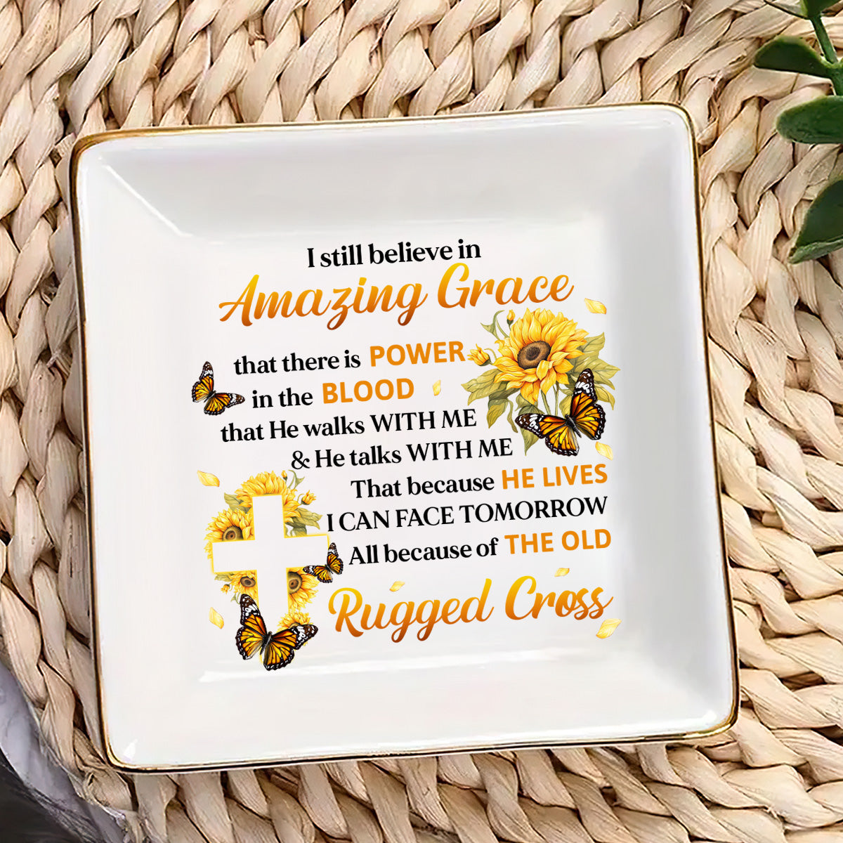 Amazing Grace - Jewelry Dish FCJDNUTN1949D