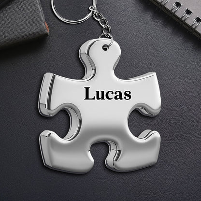 Our Puzz-fect Family - Personalized Acrylic Keychain