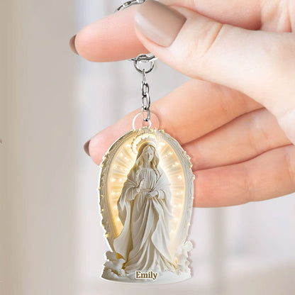 Hail Mary Guardian - Personalized Acrylic Keychain