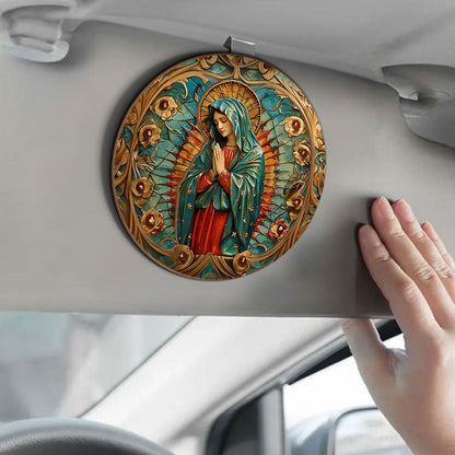 Our Lady Of Guadalupe - Car Visor Clip