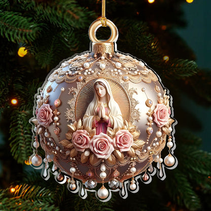 Believe - Personalized 1-Layer Acrylic Ornament
