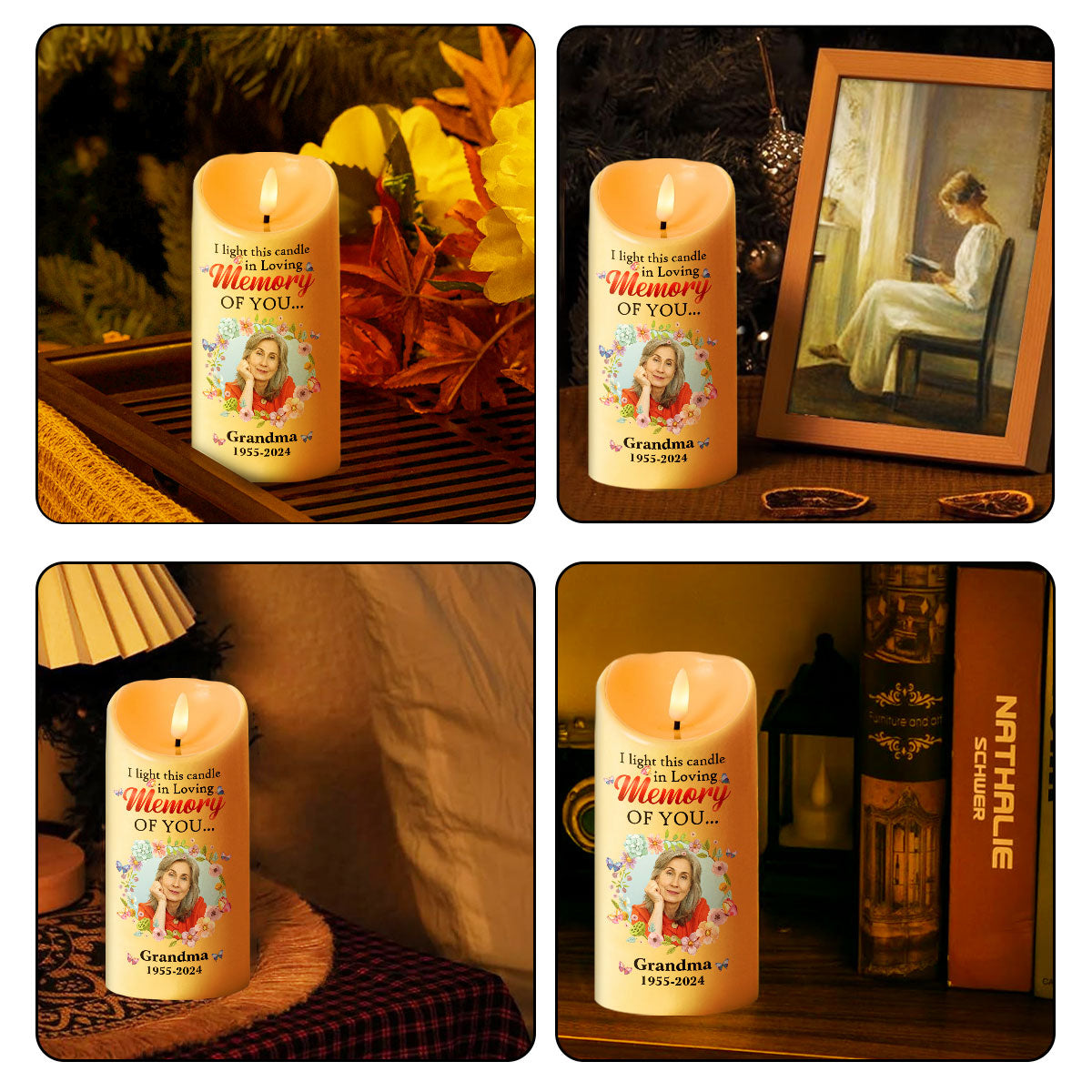 In Loving Memory Of You - Personalized Flameless LED Candle