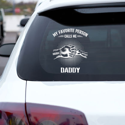 My Favorite People Call Me Grandpa - Personalized Sticker
