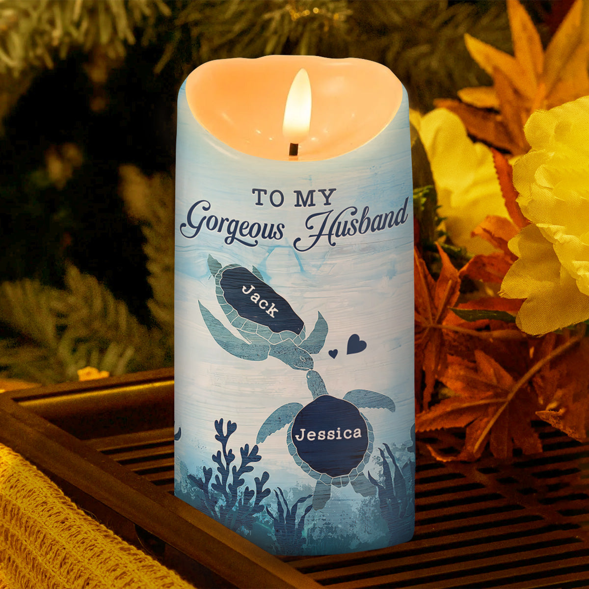 Meeting You Was Fate - Personalized Flameless LED Candle