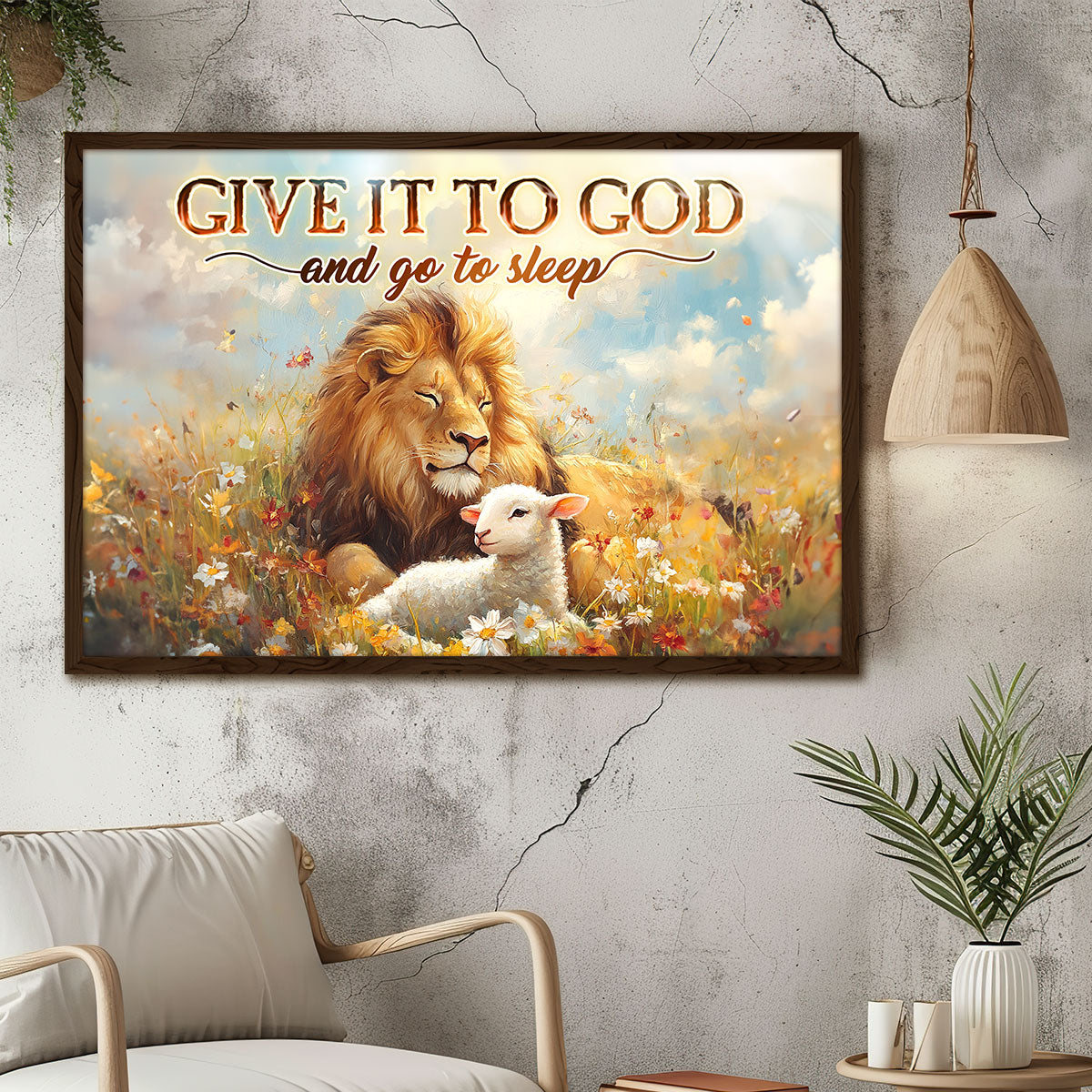 Give It To God And Go To Sleep - Poster FCPTLEHA1688D