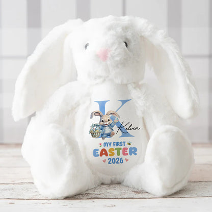 My First Easter - Personalized Stuffed Bunny