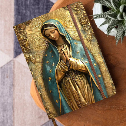 Virgin Mary - Leather Cover Notebook