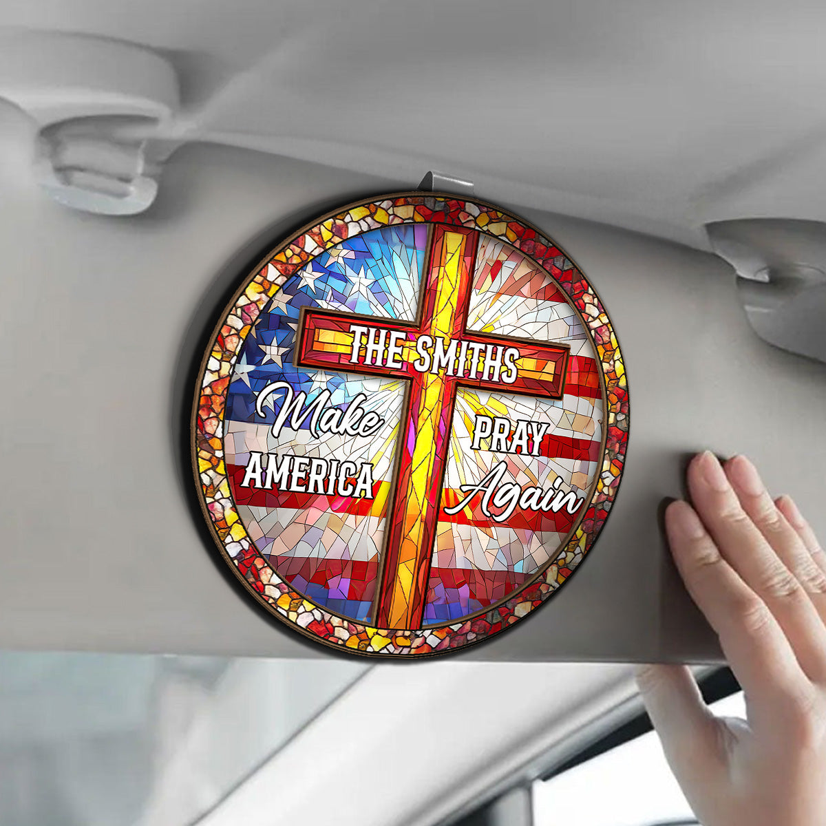 Make America Pray Again - Personalized Car Visor Clip