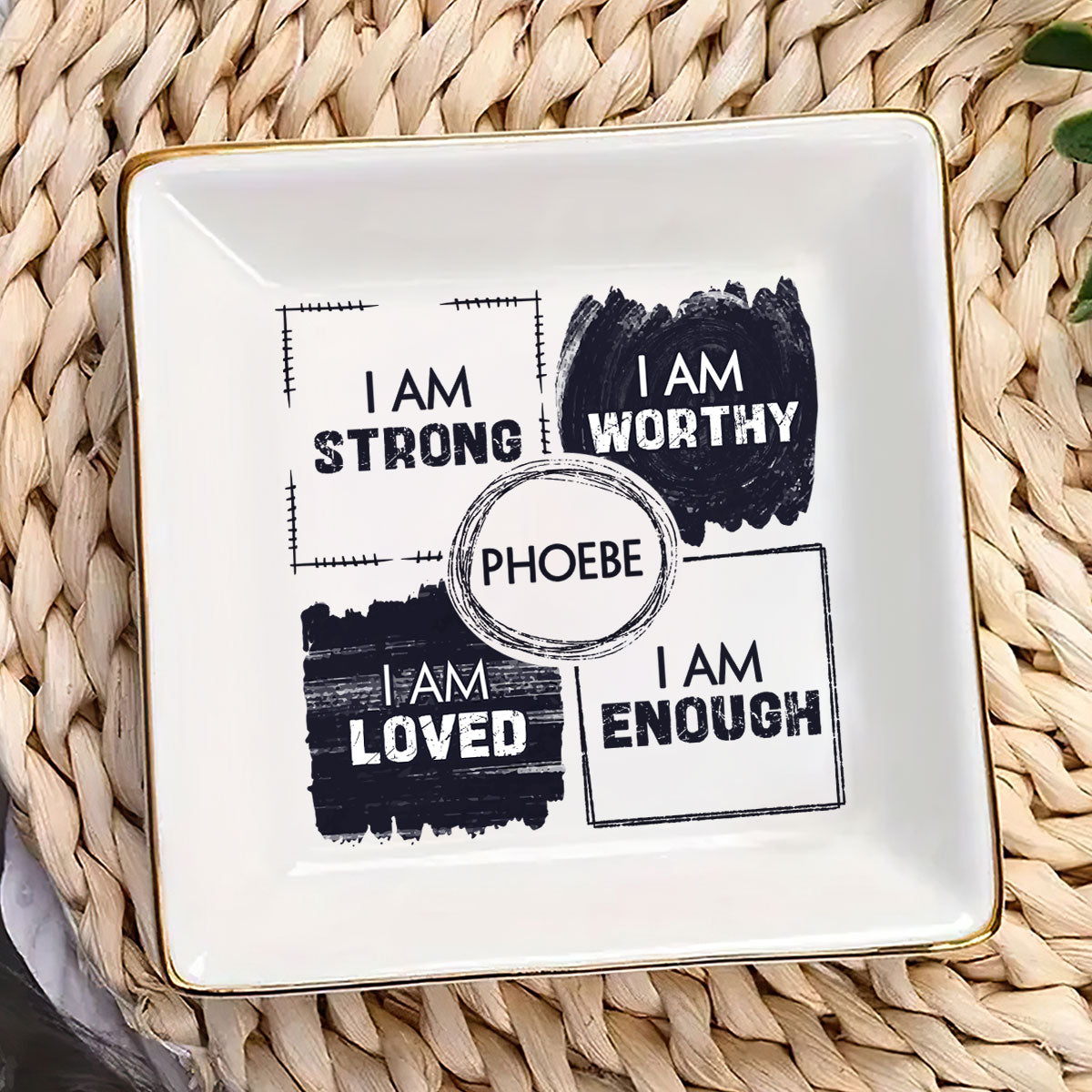 I Am - Personalized Jewelry Dish FCJDNUHA1898L