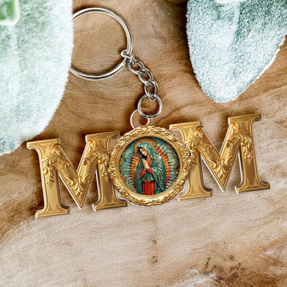 Lady Of Guadalupe Mom - Acrylic Keychain