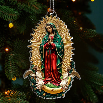 Our Lady Of Guadalupe -  1-Layer Acrylic Ornament