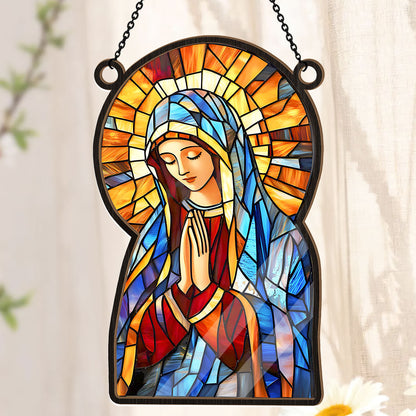 Graceful Prayer -  Window Hanging Suncatcher