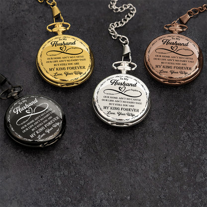 I Was Yours Since The Moment I Saw You - Personalized Pocket Watch